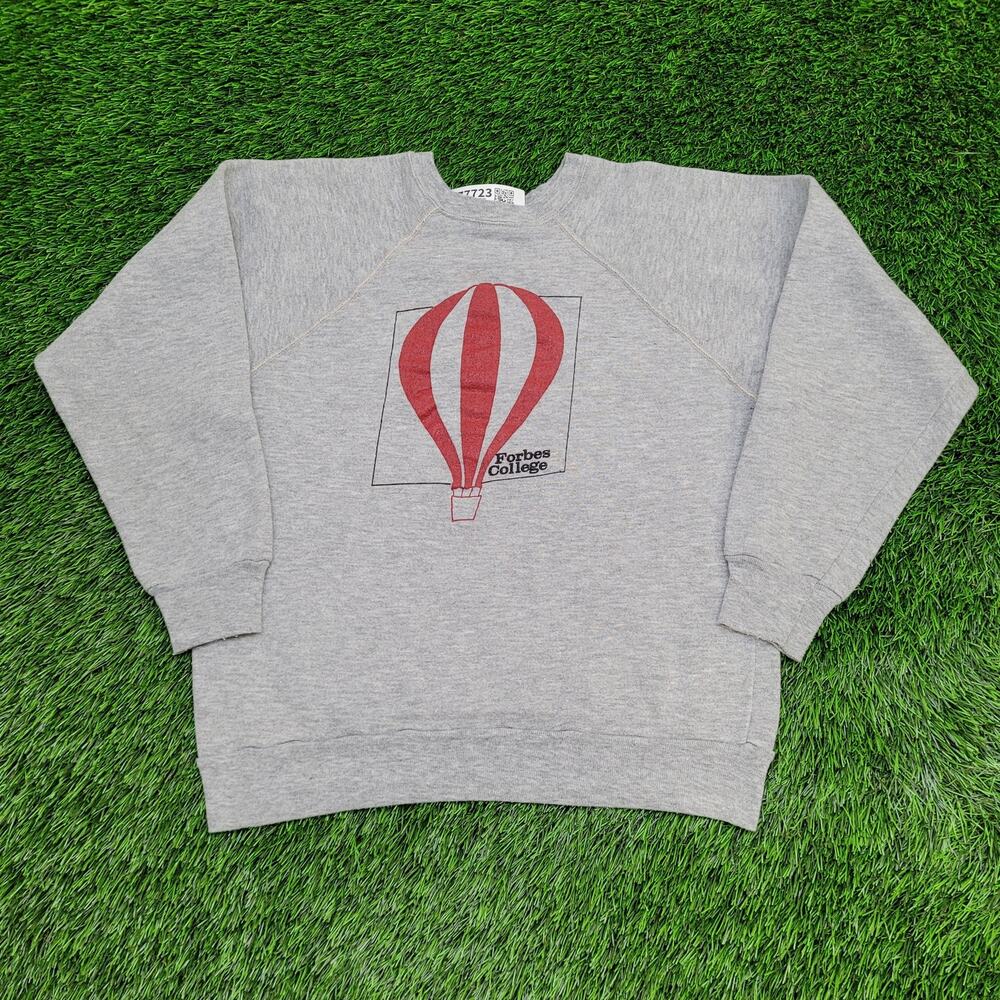 Vintage Forbes College Sweatshirt Womens Medium 19x21 USA